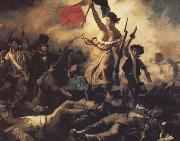 Eugene Delacroix Liberty Leading the People(28 th July 1830) (mk09) oil painting